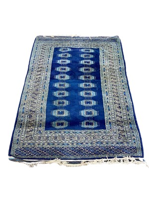 Lot 1403 - Bokharra rug, 1.88m x 1.26m