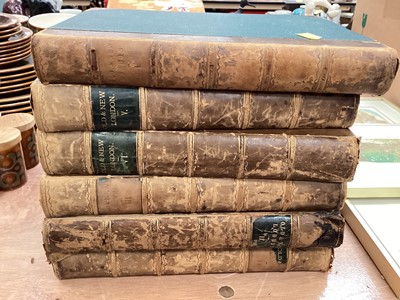 Lot 528 - Books- Modern History of the City of London, together with six volumes Old & New London (7)