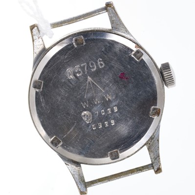 Lot 627 - Second World War Lemania ‘Dirty Dozen’ military wristwatch