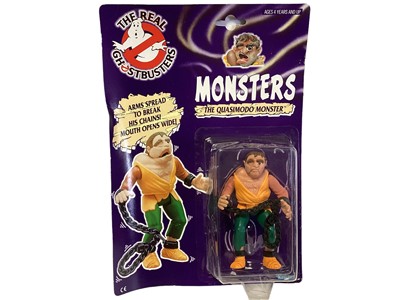 Lot 249 - Kenner (1986-1991) Real Ghostbusters Monsters The Quasimodo Monster 4 1/2" action figure, on card (curled) with bubblepack (1)