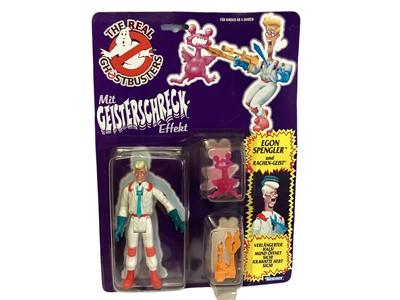 Lot 255 - Kenner (1986-1991) The Real Ghostbusters Monsters (German Version) Elon Spengler und Rachel-Geist, on card with bubblepack (1)