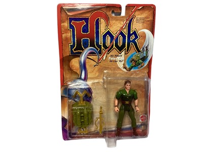 Lot 261 - Mattel (c1991) Hook Peter Pan 5" action figure, on card with bubblepack No.2853 (1)