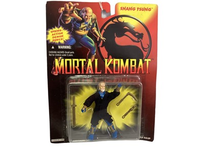 Lot 263 - Hasbro Toy (c1994) Mortal Kombat Movie Edition Shang Tsung, on card (curled) with bubblepack No.81329 (1)