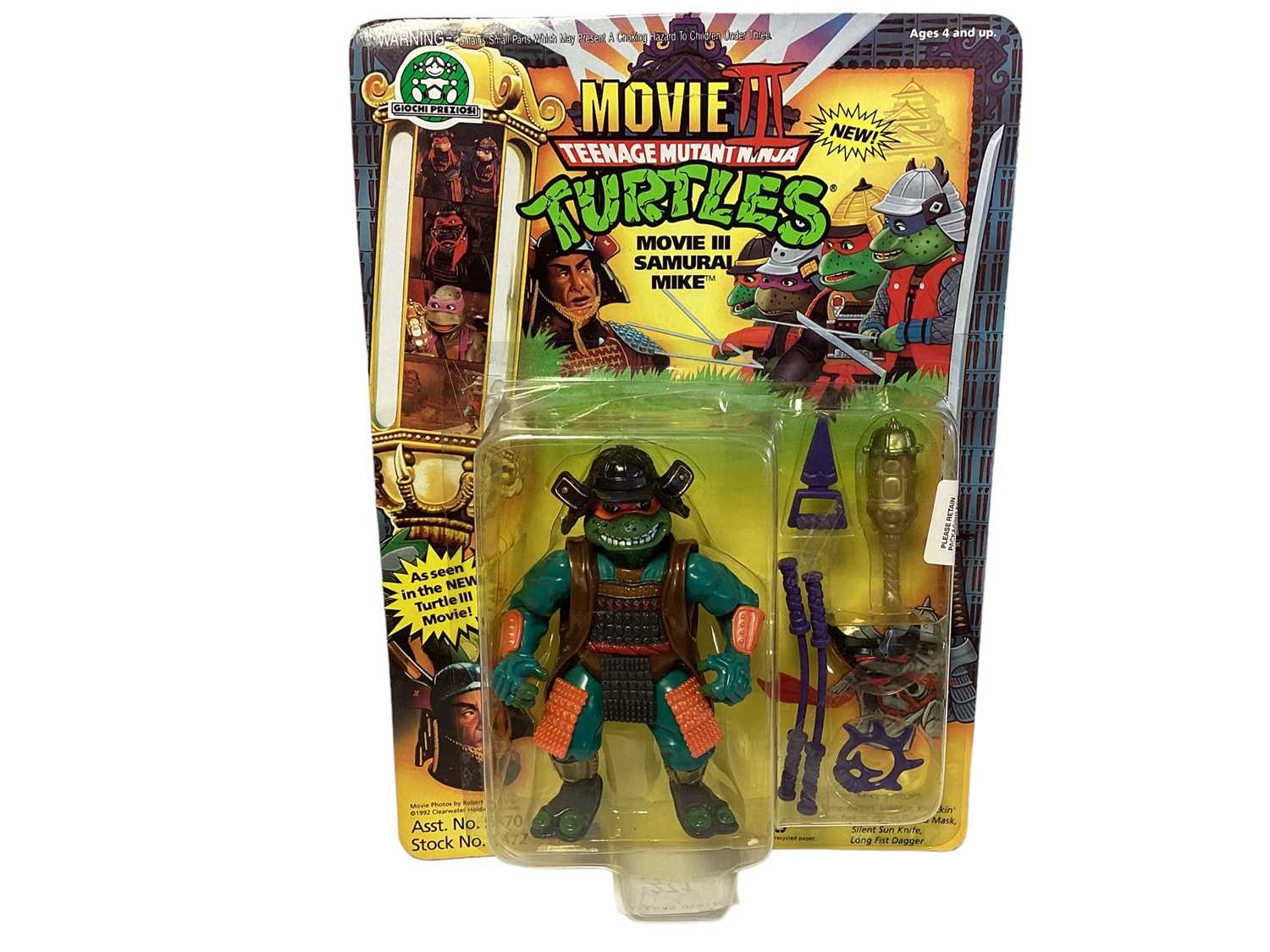 FIGURINE TORTUE NINJA Mutation Mikey Giochi Preziosi Teenage mutant
