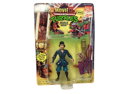 Lot 275 - Playmates Giochi Preziosi (c1992) Movie III Teenage Mutant Ninja Turtles Princess Mitsu 5" action figure, on unpunched card with bubblepack No.5475 (1)