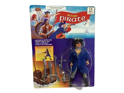 Lot 281 - Soma (c1991) Action Pirate action figures (complete set), on card with bubblepack No.408 (4)