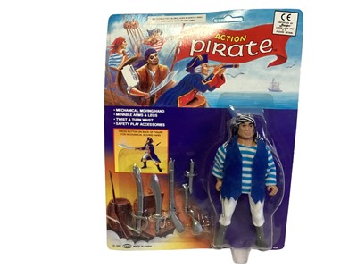 Lot 281 - Soma (c1991) Action Pirate action figures (complete set), on card with bubblepack No.408 (4)