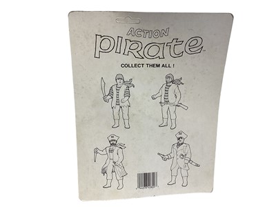 Lot 281 - Soma (c1991) Action Pirate action figures (complete set), on card with bubblepack No.408 (4)