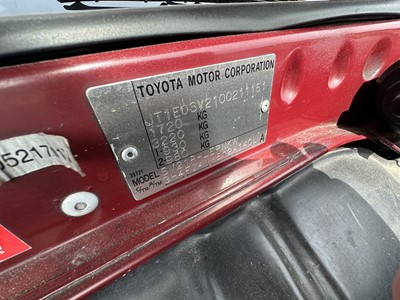 Lot 8 - 1988 Toyota Camry GLI Executive 1998cc, 4 door saloon, automatic, reg. no. F720 KVW