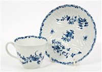 Lot 14 - 18th century Worcester blue and white...