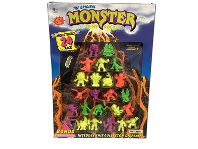 Lot 299 - Matchbox (c1990) The Original Monster in my pocket Monstrous 24 Pack Limited Editon Series I Assortment A & Assortment B, in window boxes (2)