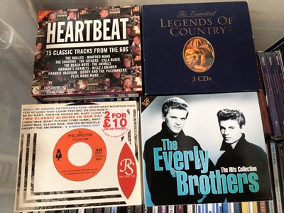 Lot 308 - Three boxes of various CDs