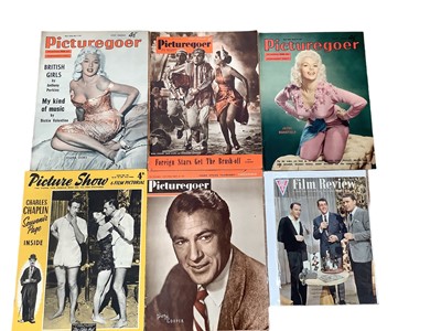 Lot 1435 - Selection of 1950's Picturegoer including Bing Crosby and Dorothy Lamour, Diana Dors, Jane Mansfield etc.