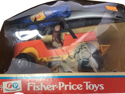 Lot 312 - Fisher Price (c1979) Adventure People North Wood Trailblazer, in window box (window damaged) No.312 (1)