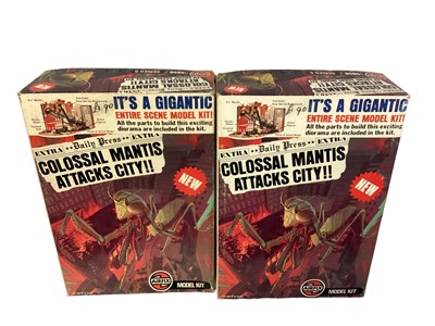 Lot 315 - Airfix Series 5 Colossal Mantis Attacks City diorama model kit, boxed (2)