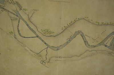 Lot 1016 - Rare map of local interest showing Port of Ipswich, plan of the Wet Dock and part of the River Orwell