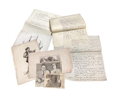 Lot 278 - Collection of documents and ephemera
