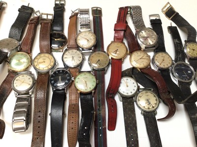 Lot 40 - Group of vintage wristwatches including Oris, Smiths Empire, Rotary, Timex, Accurist, Olma etc