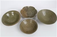 Lot 81 - Old Chinese, possibly Song celadon pottery...