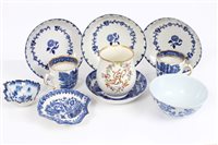 Lot 86 - Collection 18th century English porcelain -...