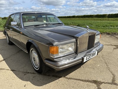 Lot 6 - 1989 Rolls-Royce Silver Spirit saloon, 6.75 litre V8, fuel injection, automatic, reg. no. E20 RRR