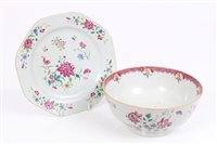 Lot 88 - Mid-18th century Chinese export famille rose...