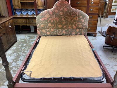 Lot 1541 - 19th century mahogany four poster bed