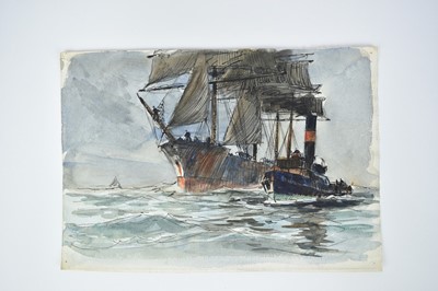 Lot 1289 - Fid Harnack (1897-1983) collection of twelve sketchbook works in watercolour and pencil, mostly coastal views, some signed, dated late ‘50’s and early 60’s