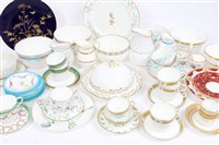 Lot 97 - Collection of 19th century Minton teawares -...