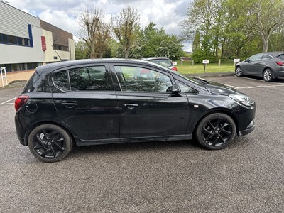 Lot 11 - 2019 Vauxhall Corsa SRI VX - Line Nav Black, 5 door hatchback, manual, reg. no. VU19 RYK