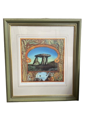 Lot 287 - Set of three limited edition prints of Tolkien subjects