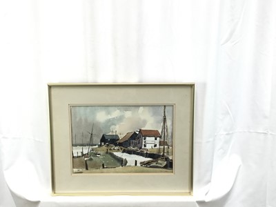 Lot 62 - John Tookey (b. 1947) watercolour, Tollesbury