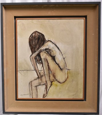 Lot 1002 - *John Scorror O'Connor (1913-2004) oil on canvas - Caroline, together with working sketches for the painting