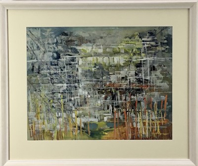 Lot 107 - John Graham (20th century) mixed media abstract