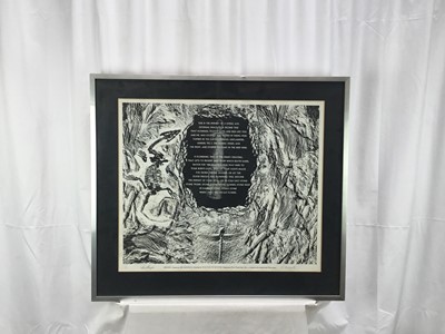 Lot 325 - Fossil - Sid Chaplin poem, illustrated