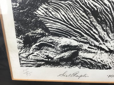 Lot 325 - Fossil - Sid Chaplin poem, illustrated