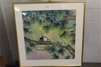 Lot 1176 - Yu Ruipong (contemporary), watercolour - Birds...