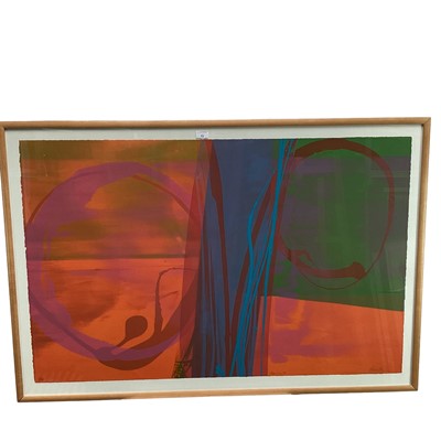 Lot 72 - Charlotte Cornish (b. 1967), Silkscreen - Aspiring I – 1/3, 90cm x 132cm