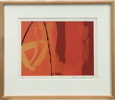 Lot 85 - Neil Canning (b. 1960), Screenprint with woodblock - Fusion VI