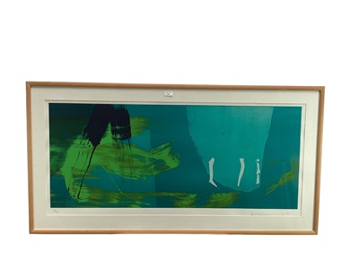 Lot 74 - Neil Canning (b. 1960), Screenprint with woodblock - Float – 33/75