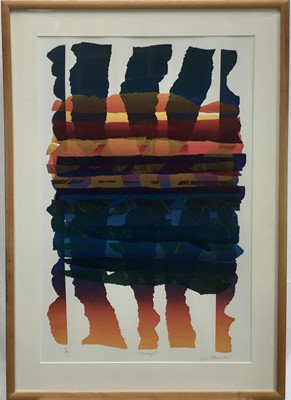 Lot 90 - Gail Altschuler (b. 1957), silkscreen - Tuscany I – 7/10