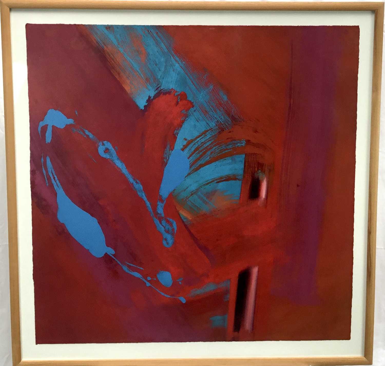 Lot 94 - Sarah Simpson (contemporary) acrylic on paper - Untitled