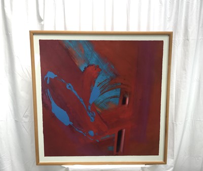 Lot 94 - Sarah Simpson (contemporary) acrylic on paper - Untitled