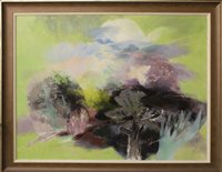 Lot 1180 - *Glyn Morgan (1926 - 2015), oil on canvas -...