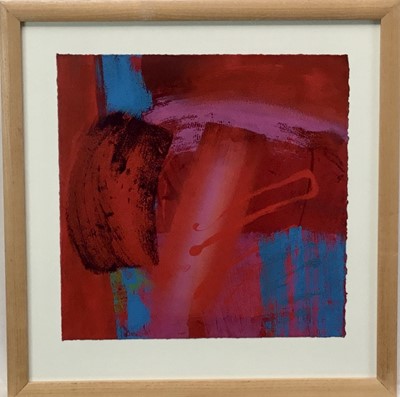 Lot 96 - Sarah Simpson (contemporary) acylic on paper - Untiltled, unsigned