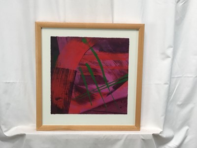 Lot 122 - Sarah Simpson (contemporary) acylic on paper - Untitled, and two others, (3’