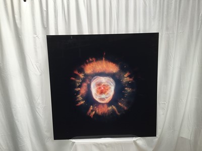 Lot 99 - Hubble Images - NASA, Durst Lamda Print - Eskimo Nebula – NGC2392, 91cm x 91cm