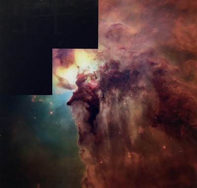 Lot 100 - Hubble Images - NASA, Durst Lamda Print, Giant Twisters – Lagoon Nebula, 91cm x 91cm