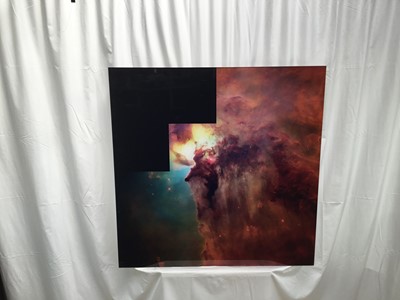 Lot 100 - Hubble Images - NASA, Durst Lamda Print, Giant Twisters – Lagoon Nebula, 91cm x 91cm
