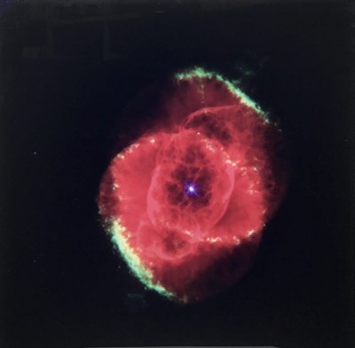 Lot 101 - Hubble Images - NASA, Durst Lamda Print - Cat’s Eye Nebula – NGC6543, 91cm x 91cm